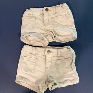 3t Old Navy shorts - twin set